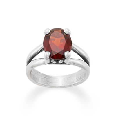Oval Gemstone Ring