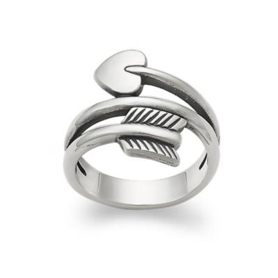 Arrow and Heart Ring