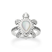 Turtle Gemstone Ring