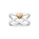 Cross Your Heart Ring