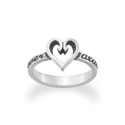 Forever and Always Heart Ring