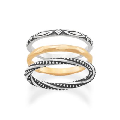 Connected Circles Ring Set