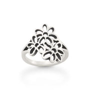 Open Floral Ring