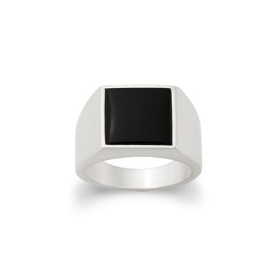 Classic Gemstone Signet Ring
