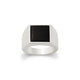 Classic Gemstone Signet Ring
