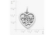 "Middle Sister" Heart Charm