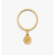 Mini Sunflower Charm Dangle Ring