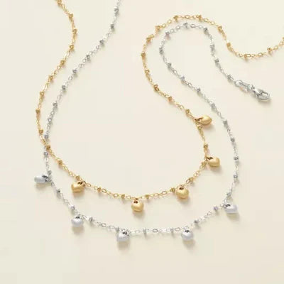 Heart Drops Necklace