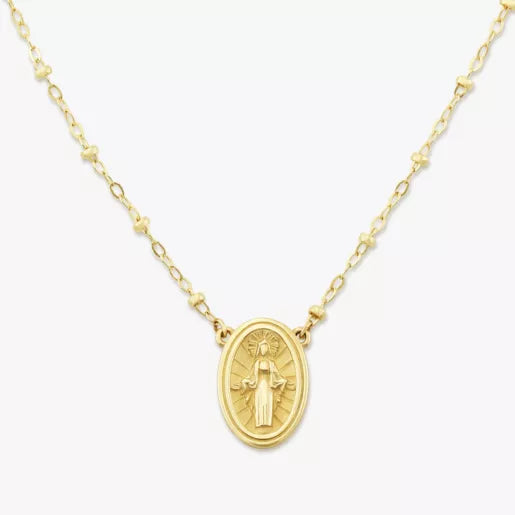 Virgin Mary Necklace