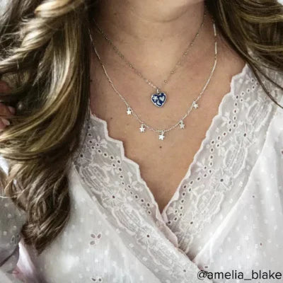 Star Drops Necklace