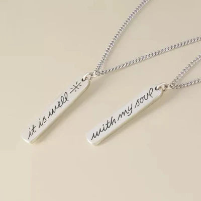"It Is Well With My Soul" Necklace