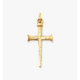 Nail Cross Charm