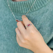 Palais Layered Gemstone Necklace