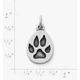 Paw Print Charm