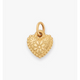 Petite Floral Heart Charm