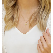 Petite Floral Heart Charm