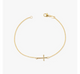 Petite Latin Cross Link Bracelet