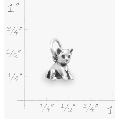 Pint Size Kitten Charm