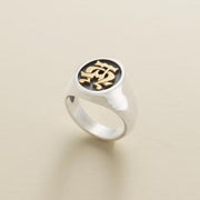Alpha and Omega Ring