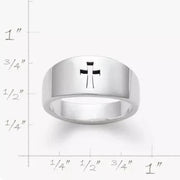 Narrow Crosslet Ring