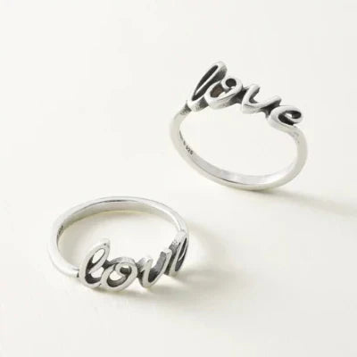 Love Script Ring