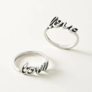 Love Script Ring