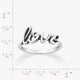 Love Script Ring
