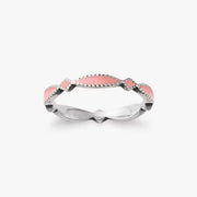 Enamel Cordoba Stacker Ring