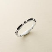 Enamel Cordoba Stacker Ring