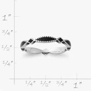 Enamel Cordoba Stacker Ring