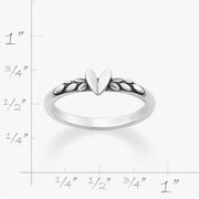 Heart and Vine Ring