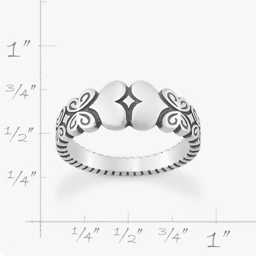 Hearts and Butterflies Ring