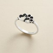 Furry Friends Heart Ring
