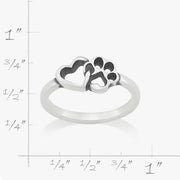 Furry Friends Heart Ring