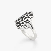 Open Floral Ring