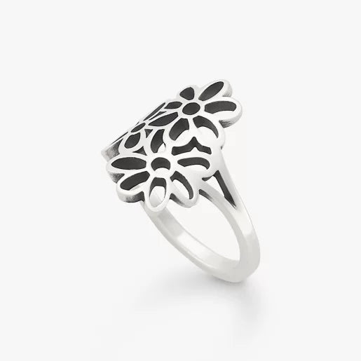 Open Floral Ring