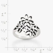 Open Floral Ring