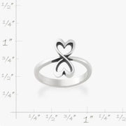 Love Without End Heart Ring