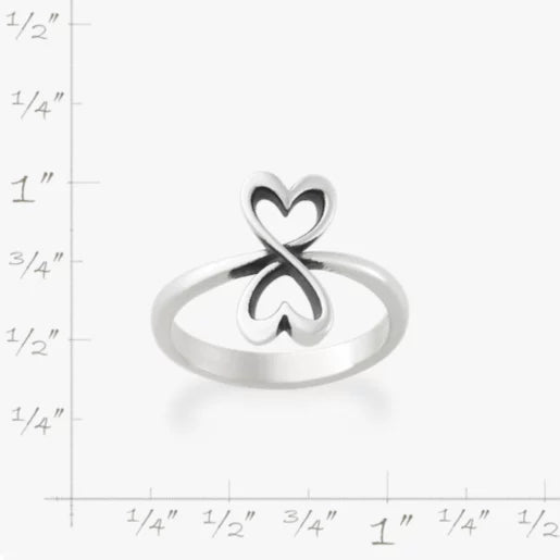Love Without End Heart Ring