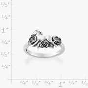Horse and Roses Ring