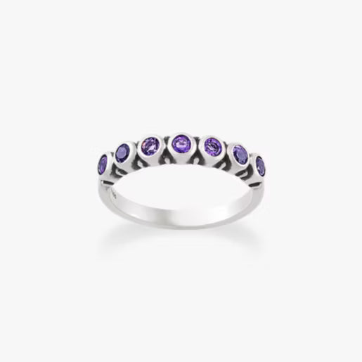 Gemstone Stacker Ring