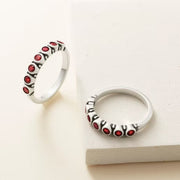 Gemstone Stacker Ring