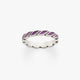 Enamel Twist Stacker Ring