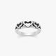 Triple Hearts Ring