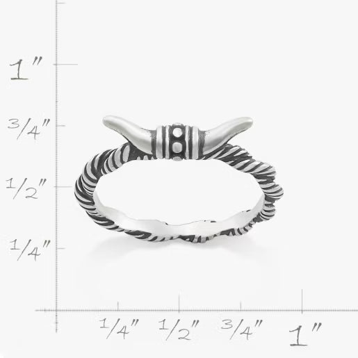 Western Longhorn Ring