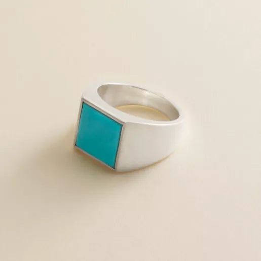 Classic Gemstone Signet Ring