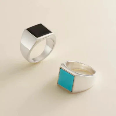 Classic Gemstone Signet Ring