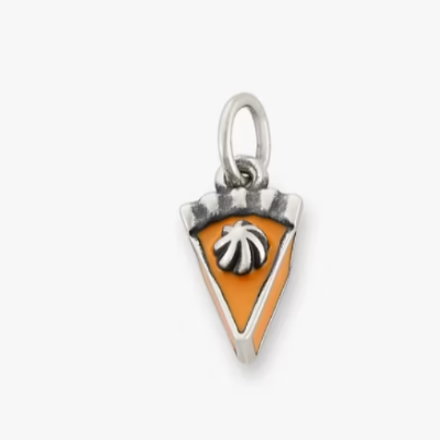 Enamel Pumpkin Pie Charm