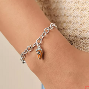 Enamel Pumpkin Pie Charm