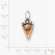 Enamel Pumpkin Pie Charm